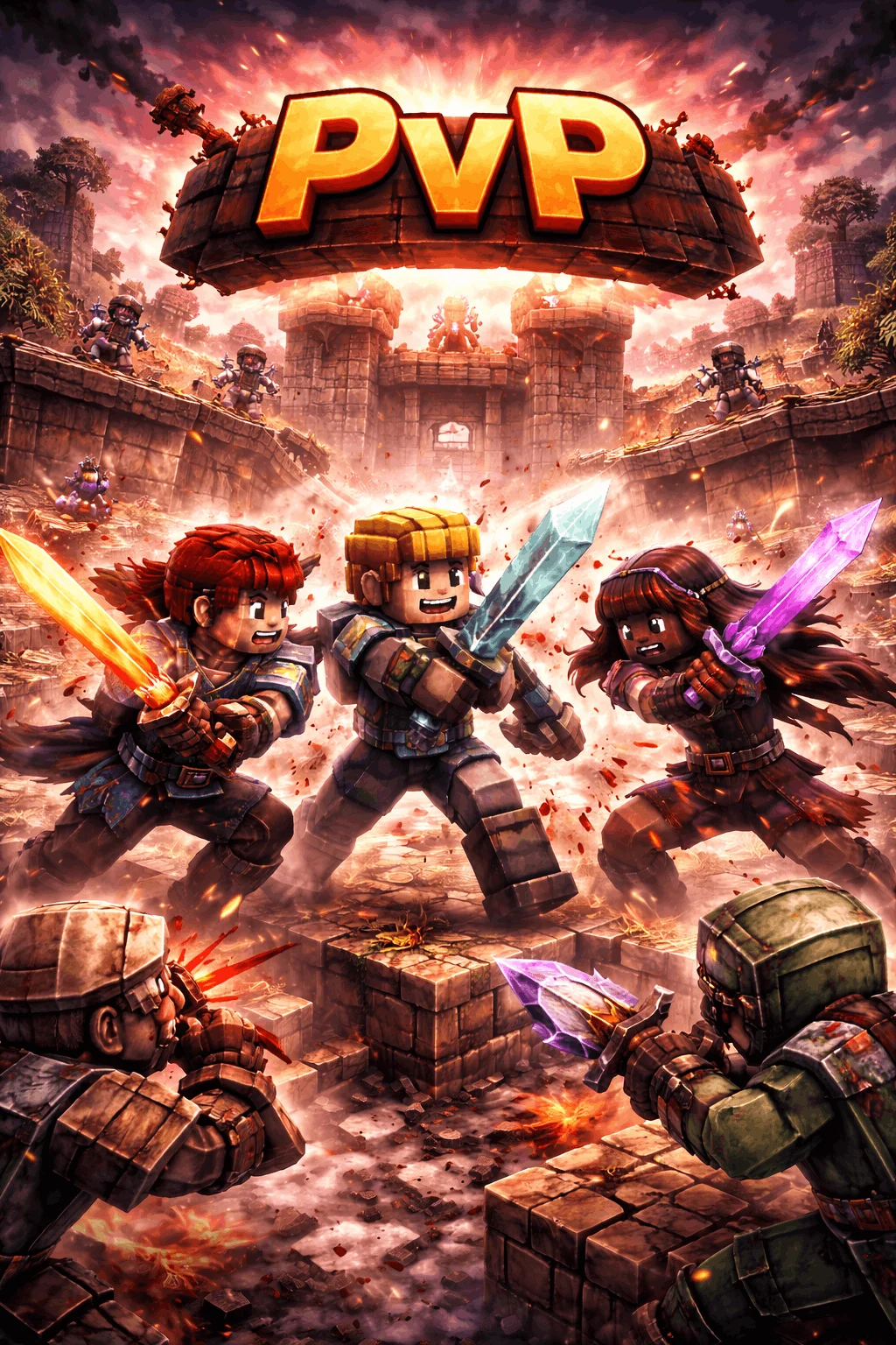 PvP Minecraft Server List