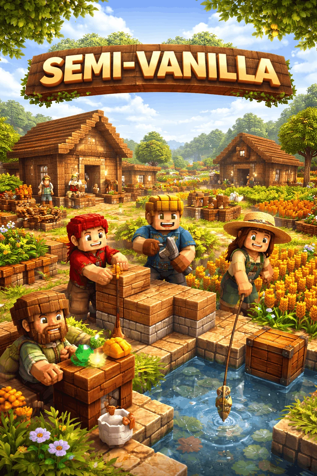 Semi-Vanilla Minecraft Server List